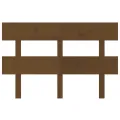 Tête de lit Marron miel 138x3x81 cm Bois massif de pin