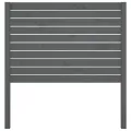 Tête de lit Gris 81x4x100 cm Bois massif de pin