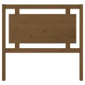 Tête de lit Marron miel 105,5x4x100 cm Bois massif de pin