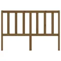 Tête de lit Marron miel 156x4x100 cm Bois massif de pin