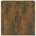 Armoire murale Chêne fumé 60x31x60 cm Bois d'ingénierie