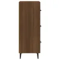 Buffet Chêne marron 34,5x34x90 cm Bois d'ingénierie