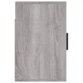 Table de chevet murale Sonoma gris 50x30x47 cm