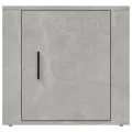 Table de chevet Gris béton 50x39x47 cm