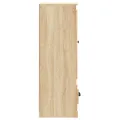 Buffet haut chêne sonoma 36x35,5x103,5 cm bois d'ingénierie