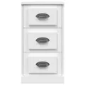 Buffet blanc 36x35,5x67,5 cm bois d'ingénierie