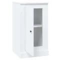 Buffet blanc 37,5x35,5x67,5 cm bois d'ingénierie