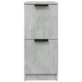 Buffet Gris béton 30x30x70 cm Bois d'ingénierie