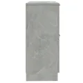 Buffet Gris béton 30x30x70 cm Bois d'ingénierie