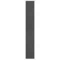 Bibliothèque/Séparateur de pièce Gris 40x30x199 cm Pin massif