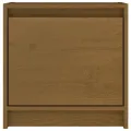 Tables de chevet 2 pcs Marron miel 40x30,5x40 cm Bois de pin