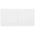 Meuble TV suspendu Blanc 60x30x30 cm