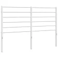 Tête de lit métal blanc 160 cm