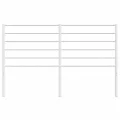 Tête de lit métal blanc 160 cm