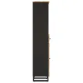 Armoire de salle de bain 38x33x160 cm bois massif de manguier