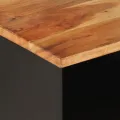 Meuble TV 100x33x46 cm bois d'acacia solide et d'ingénierie