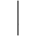 Tête de lit métal noir 75 cm