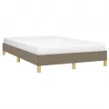 Cadre de lit Taupe 120x200 cm Tissu