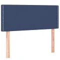 Tête de lit Bleu 80x5x78/88 cm Tissu