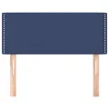 Tête de lit Bleu 80x5x78/88 cm Tissu