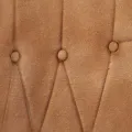 Chaise à oreilles Marron Toile
