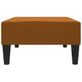 Repose-pied Marron 78x56x32 cm Velours