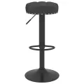Tabourets de bar 2 pcs Noir Velours