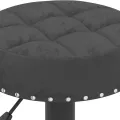 Tabourets de bar 2 pcs Noir Velours