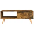 Table basse Chêne fumé 100x49,5x43 cm Aggloméré