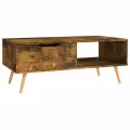 Table basse Chêne fumé 100x49,5x43 cm Aggloméré
