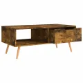 Table basse Chêne fumé 100x49,5x43 cm Aggloméré