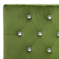 Banc 110 cm Vert clair Velours