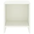 Tables de chevet 2 pcs Blanc 35x30x40 cm Bois de pin massif