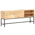 Buffet 145x30x60 cm Bois de manguier solide