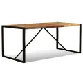Table de salle à manger Bois de récupération massif 180 cm