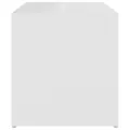 Table d'appoint Blanc 59x36x38 cm Aggloméré