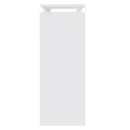 Table console Blanc 80x30x80 cm Aggloméré