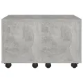 Table basse Gris béton 60x60x38 cm Aggloméré