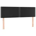 cadre de lit avec matelas Noir 140x190 cm Similicuir
