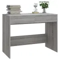Bureau Sonoma gris 101x50x76,5 cm Aggloméré