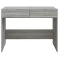 Bureau Sonoma gris 101x50x76,5 cm Aggloméré