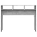 Table console Gris béton 105x30x80 cm Aggloméré