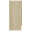 Armoire à vitrine Chêne sonoma 120x30,5x70 cm Aggloméré