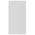 Armoire suspendue Blanc 29,5x31x60 cm Bois d'ingénierie