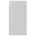 Armoire suspendue Blanc brillant 50x31x60 cm Aggloméré