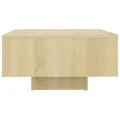 Table basse Chêne sonoma 60x60x31,5 cm Aggloméré