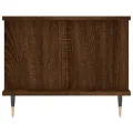 Table basse chêne marron 90x50x40 cm bois d'ingénierie