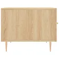 Tables basses 2 pcs chêne sonoma 50x50x40 cm bois d'ingénierie