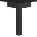 Tables basses 2 pcs noir 50x50x40 cm bois d'ingénierie