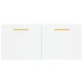 Armoire murale blanc 80x36,5x35 cm bois d'ingénierie